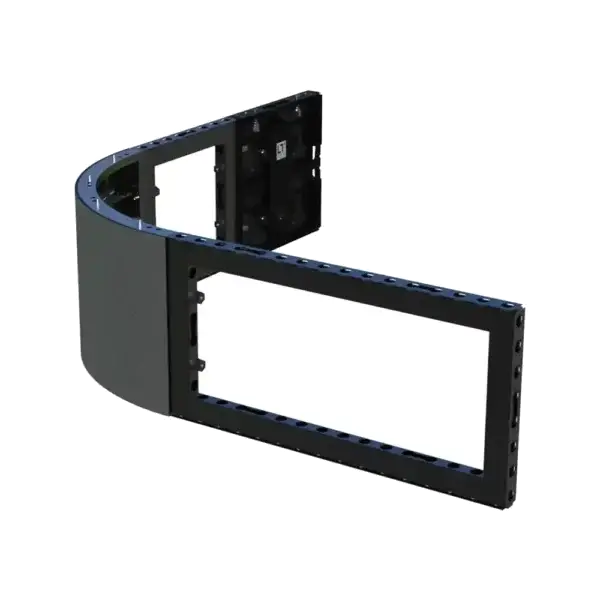 Curved LED display
